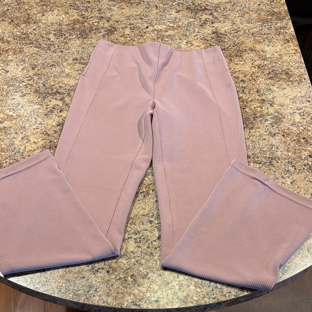 Lululemon softstreme flare leggings like new worn one time